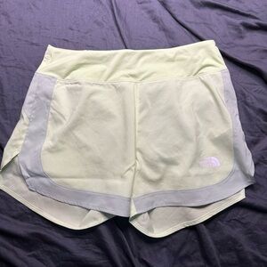 The North Face Women's Mint Green Athletic Shorts